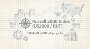 ما هو سهم شركة Russell 2000 (US2000 / RUT)؟