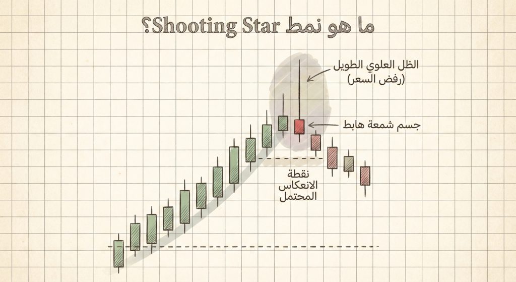 ما هو نمط Shooting Star؟