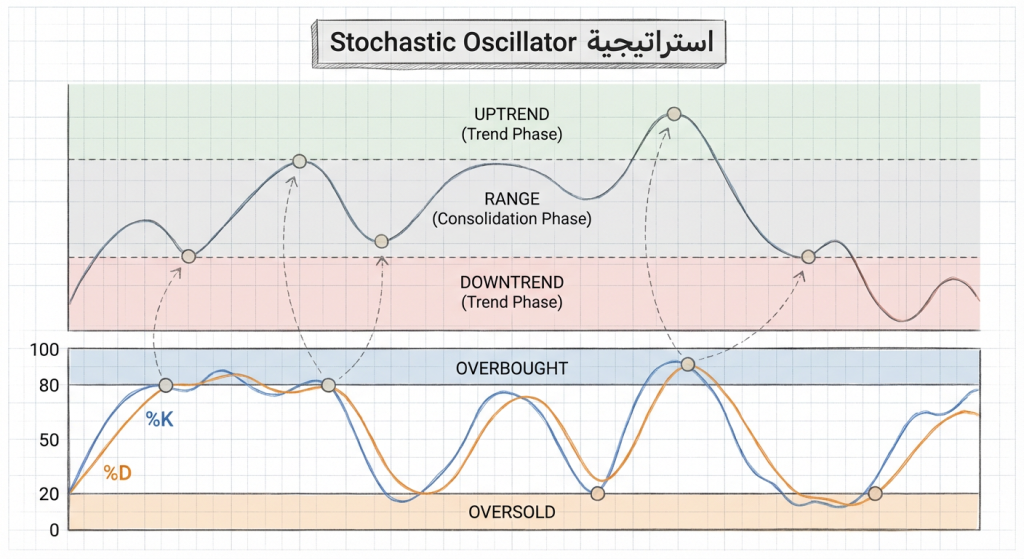 ما هي استراتيجية Stochastic Oscillator Strategy في التداول؟