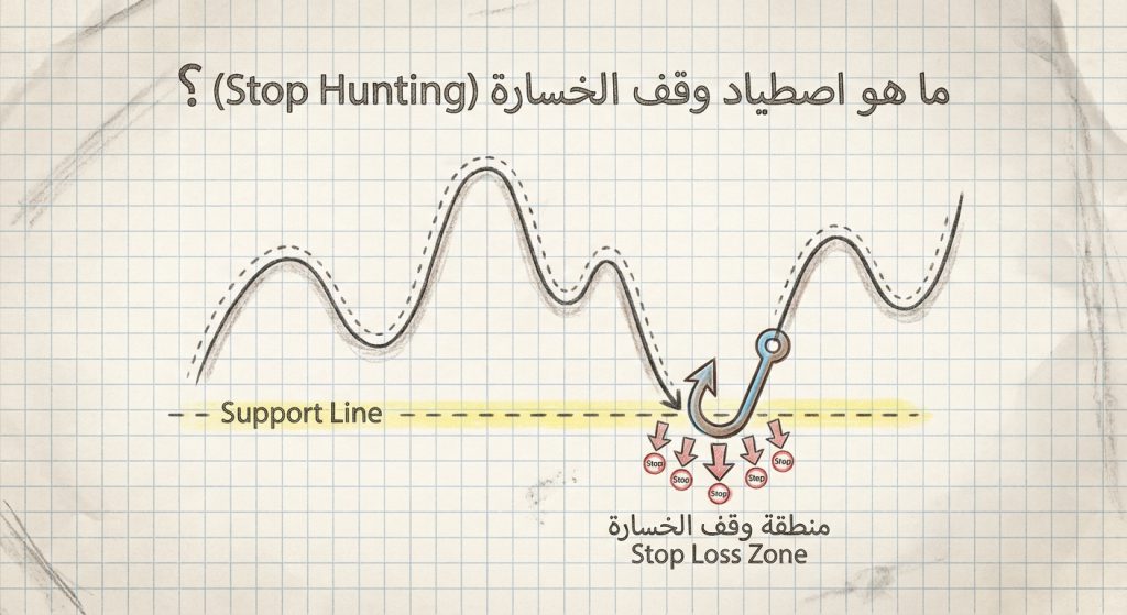 ما هو اصطياد وقف الخسارة (Stop Hunting)؟