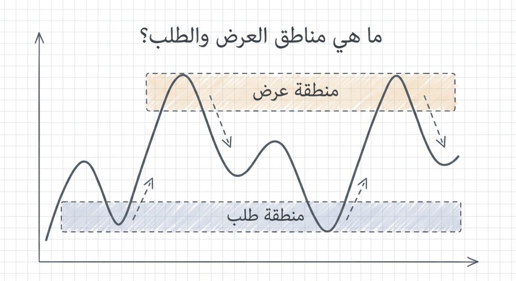ما هي مناطق العرض والطلب (Supply and Demand Zones)؟