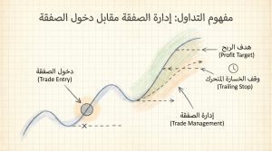 ما هي إدارة الصفقة مقابل دخول الصفقة (Trade Management vs Trade Entry)؟