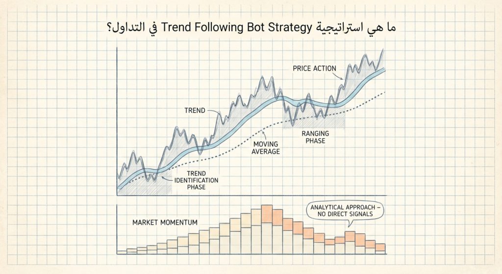 ما هي استراتيجية Trend Following Bot Strategy في التداول؟