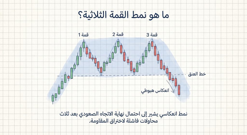 ما هو نمط Triple Top؟