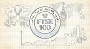 ما هو سهم شركة مؤشر فوتسي 100 (FTSE 100، UK100)؟