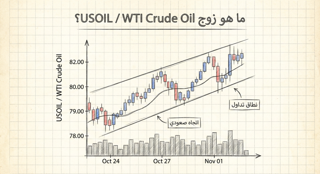 ما هو زوج USOIL / WTI Crude Oil؟
