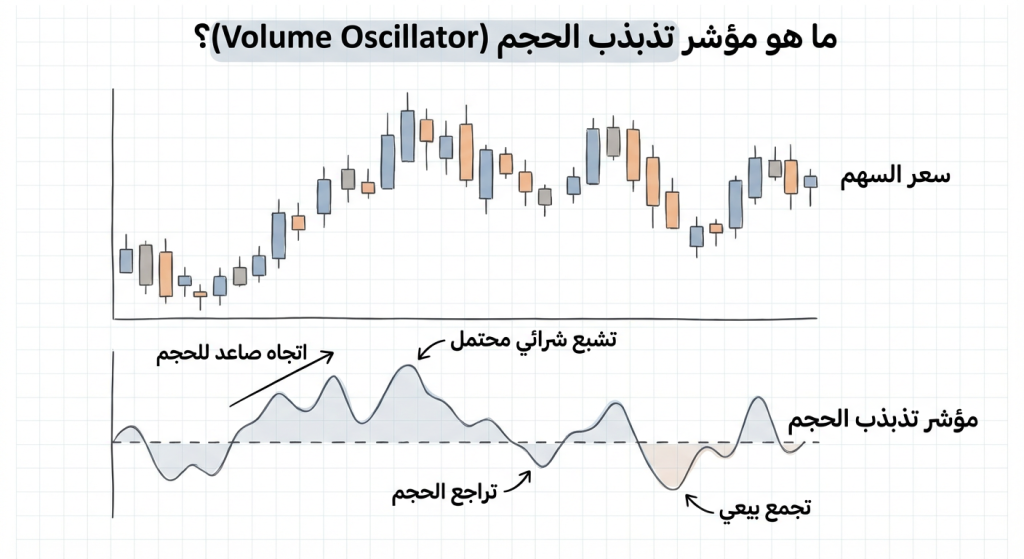 ما هو مؤشر تذبذب الحجم (Volume Oscillator)؟