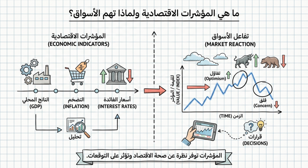 ما هي المؤشرات الاقتصادية ولماذا تهم الأسواق؟