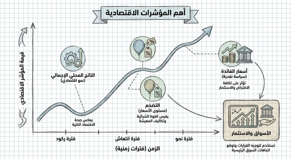 ما هي أهم المؤشرات الاقتصادية التي يتابعها المتداولون؟