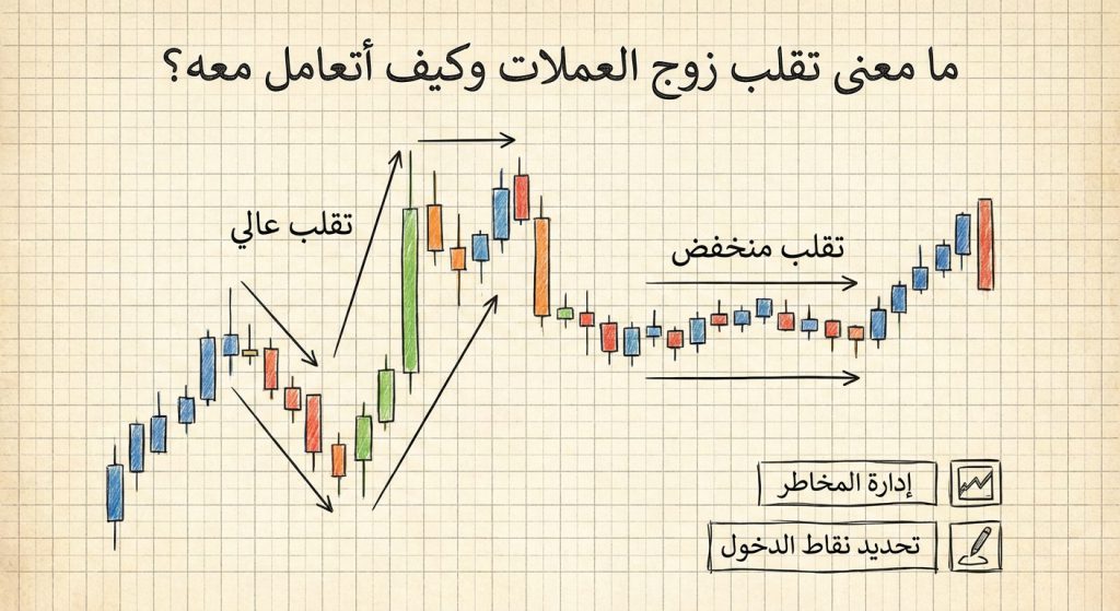 ما معنى تقلب زوج العملات وكيف أتعامل معه؟