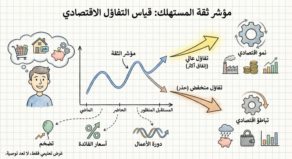 ما معنى مؤشر ثقة المستهلك؟