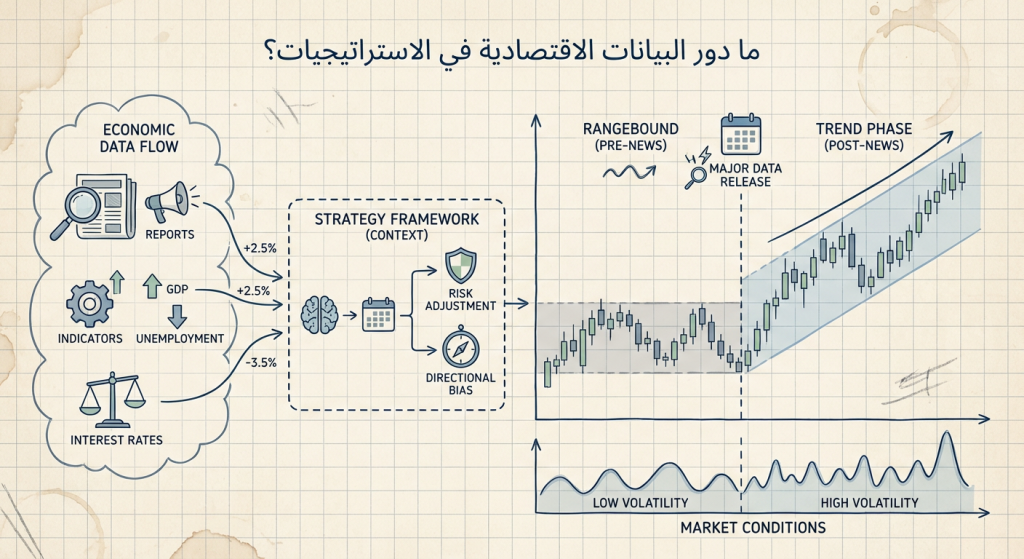 ما دور البيانات الاقتصادية في الاستراتيجيات؟