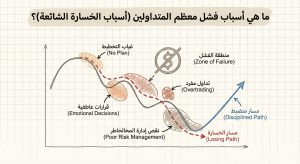ما هي أسباب فشل معظم المتداولين (Why Most Traders Lose)؟