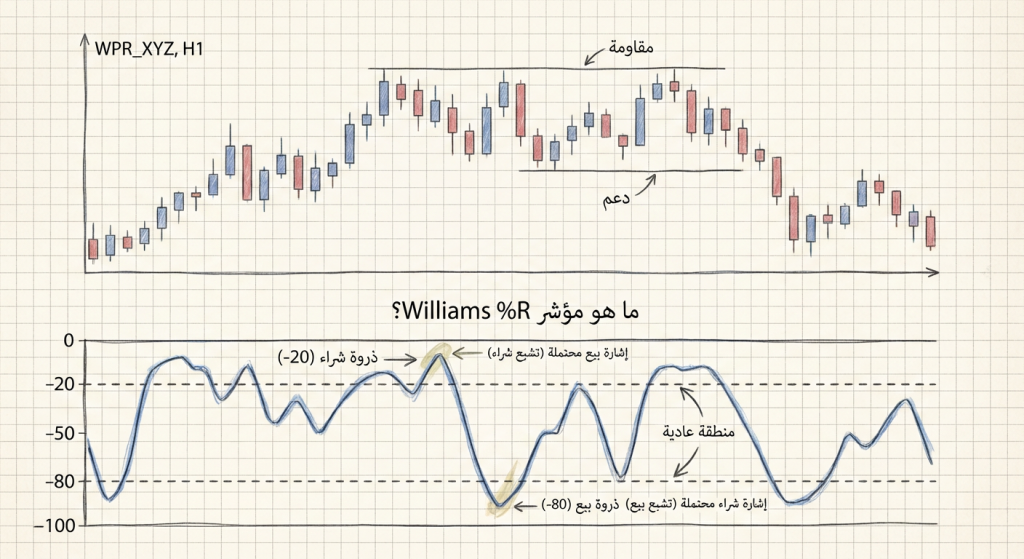 ما هو مؤشر Williams %R؟