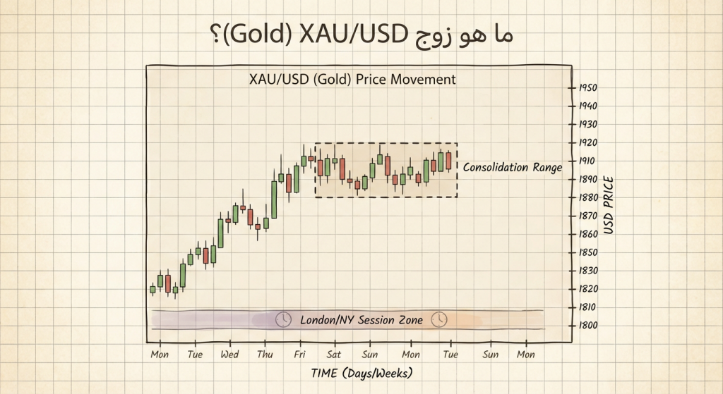 ما هو زوج XAU/USD (Gold)؟