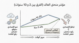 ما هو مؤشر Yield Curve (2Y–10Y Spread) الاقتصادي؟